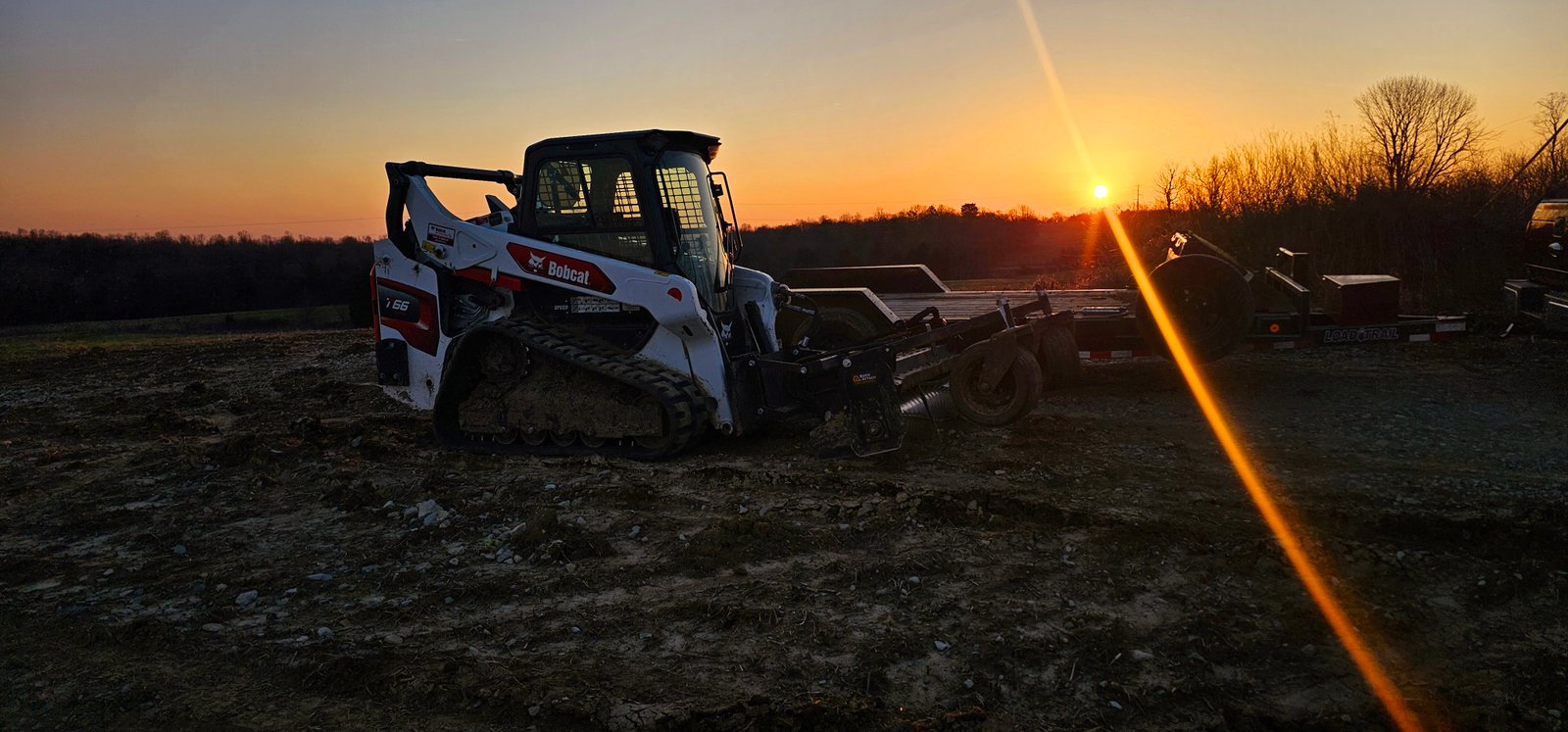 Gravel driveway project